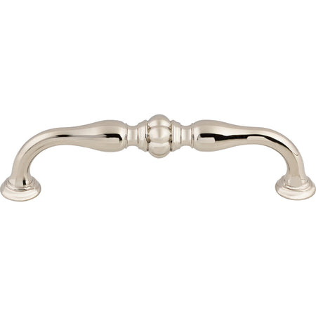 Top Knobs TK693PN: 5-1/16" cc Allington D-Handle Cabinet Pull - Polished Nickel