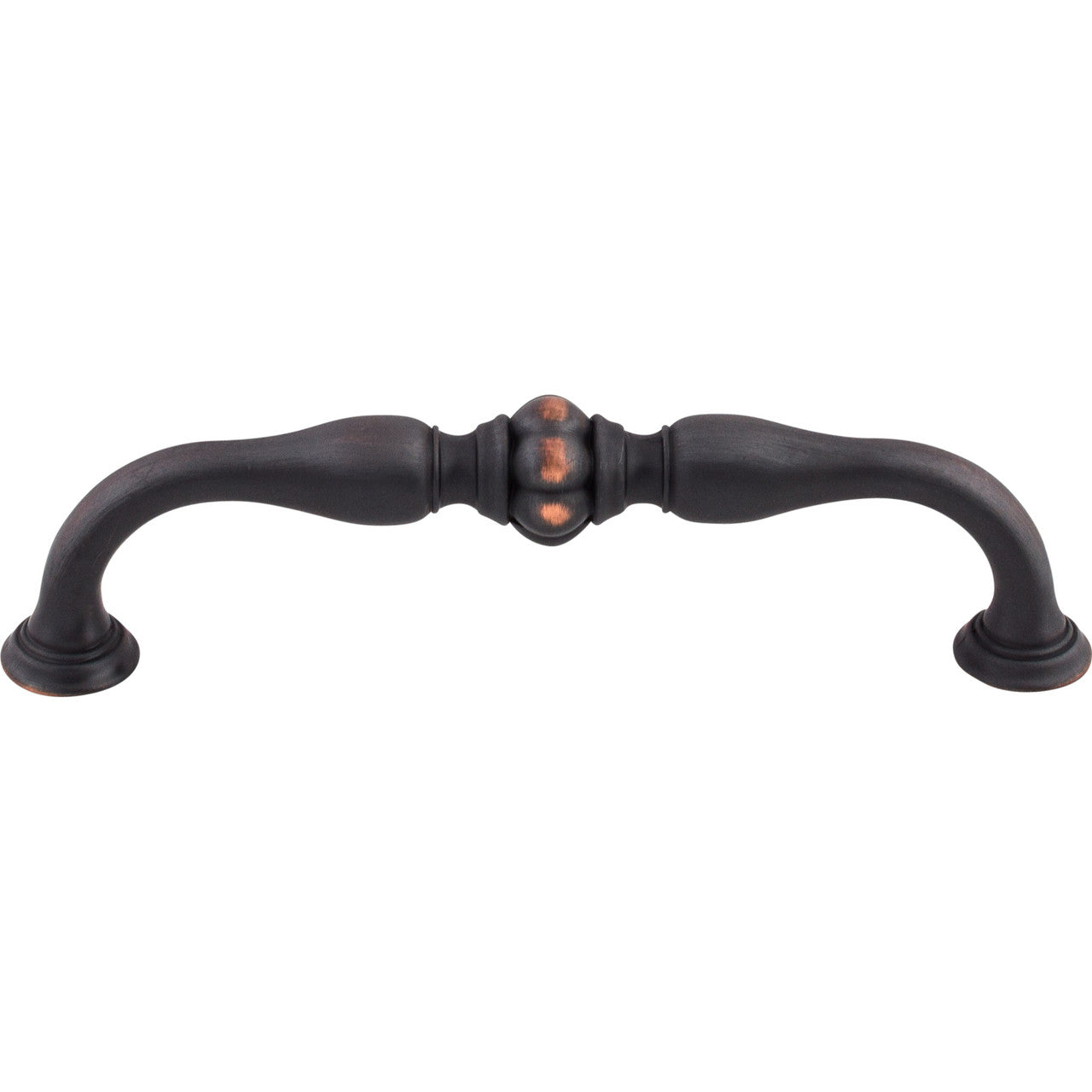 Top Knobs TK693UM: 5-1/16" cc Allington D-Handle Cabinet Pull - Umbrio