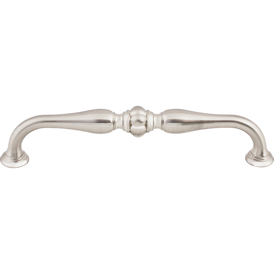 Top Knobs TK694BSN: 6-5/16" cc Allington D-Handle Cabinet Pull - Brushed Satin Nickel