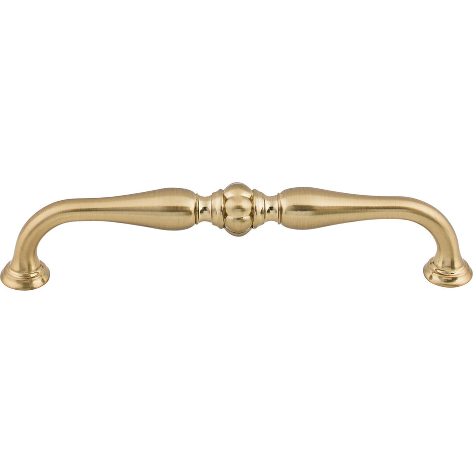 Top Knobs TK694HB: 6-5/16" cc Allington D-Handle Cabinet Pull - Honey Bronze