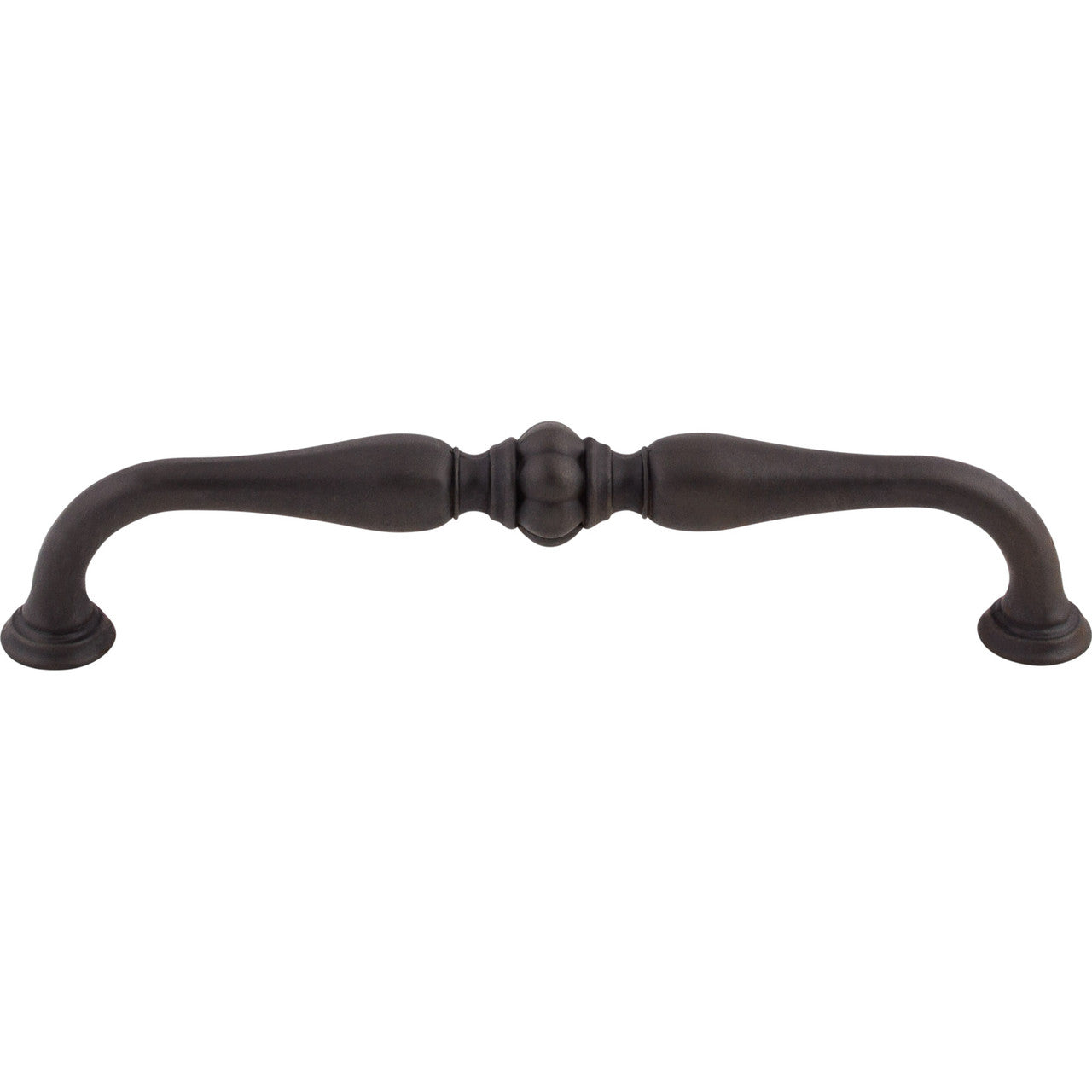 Top Knobs TK694SAB: 6-5/16" cc Allington D-Handle Cabinet Pull - Sable