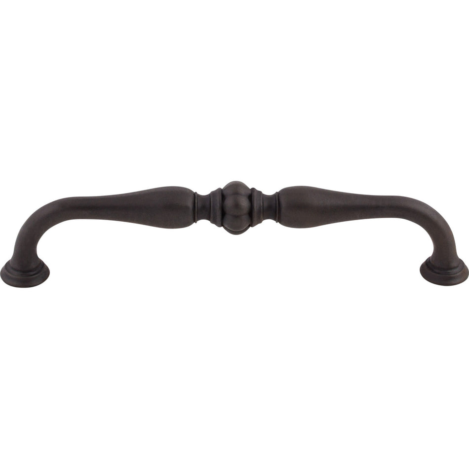 Top Knobs TK694SAB: 6-5/16" cc Allington D-Handle Cabinet Pull - Sable
