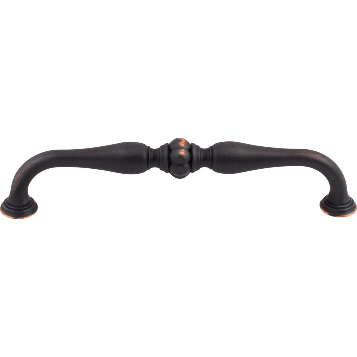 Top Knobs TK694UM: 6-5/16" cc Allington D-Handle Cabinet Pull - Umbrio