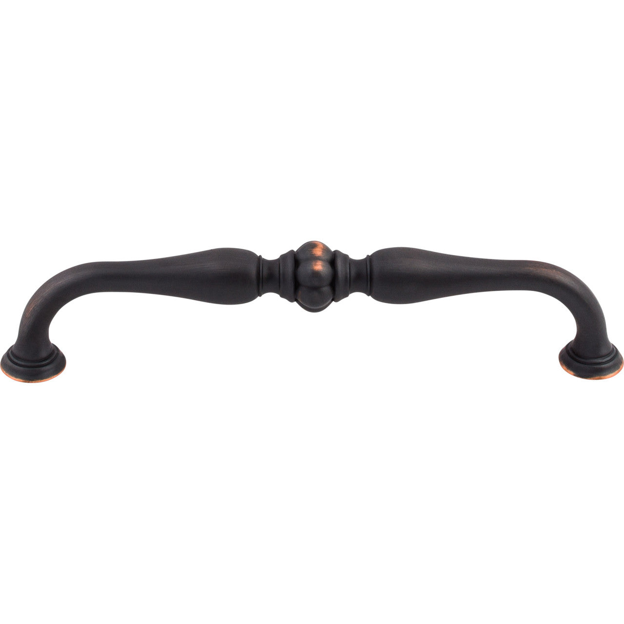 Top Knobs TK694UM: 6-5/16" cc Allington D-Handle Cabinet Pull - Umbrio