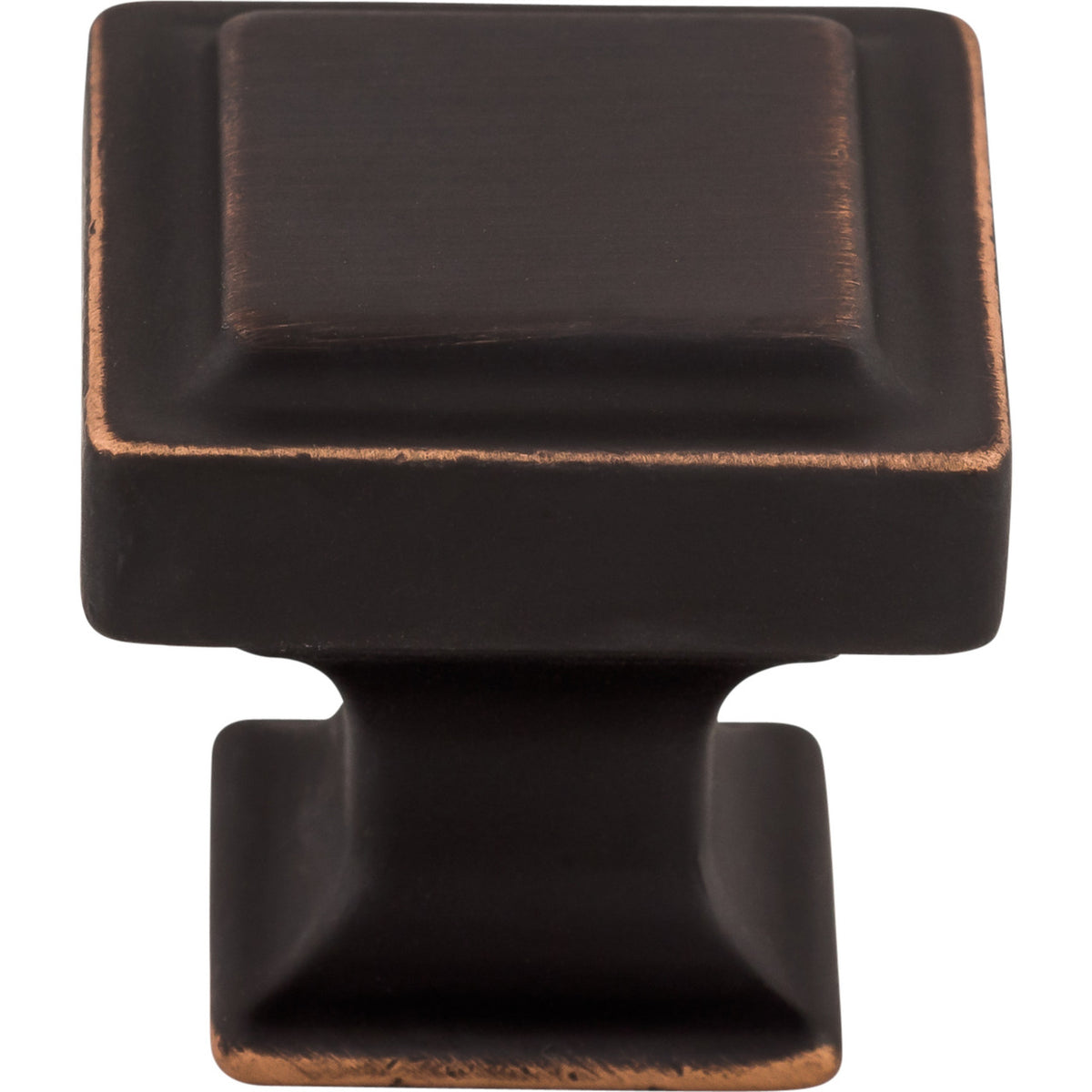 Top Knobs TK702UM: 1-1/4" Ascendra Square Cabinet Knob - Umbrio