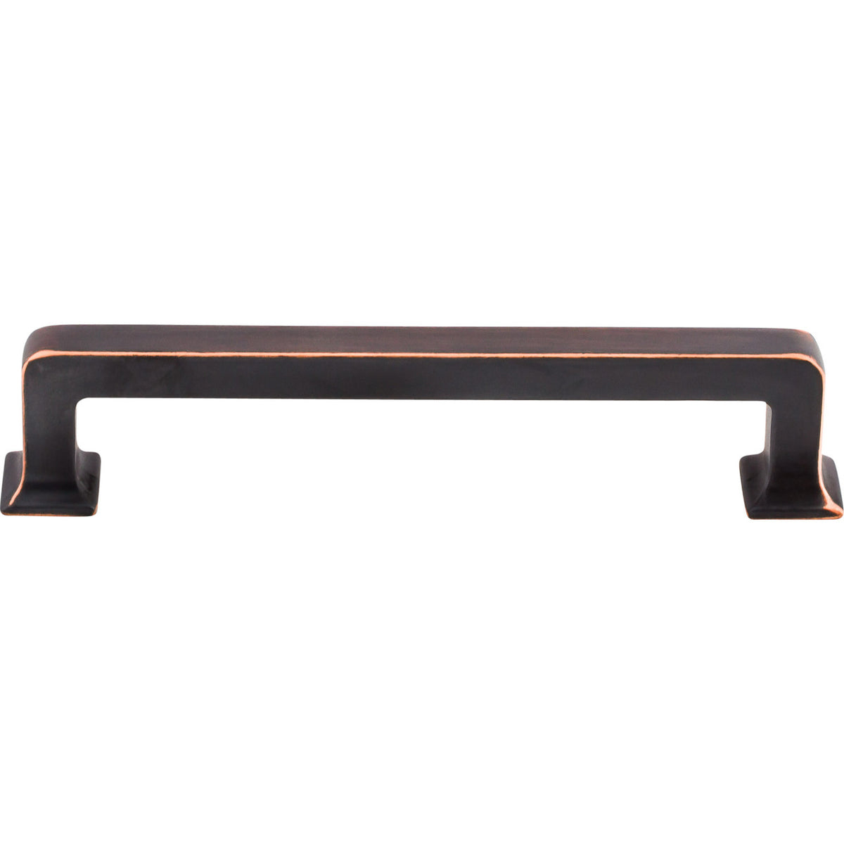 Top Knobs TK704UM: 5-1/16" cc Ascendra Rectangular Bar Cabinet Pull - Umbrio