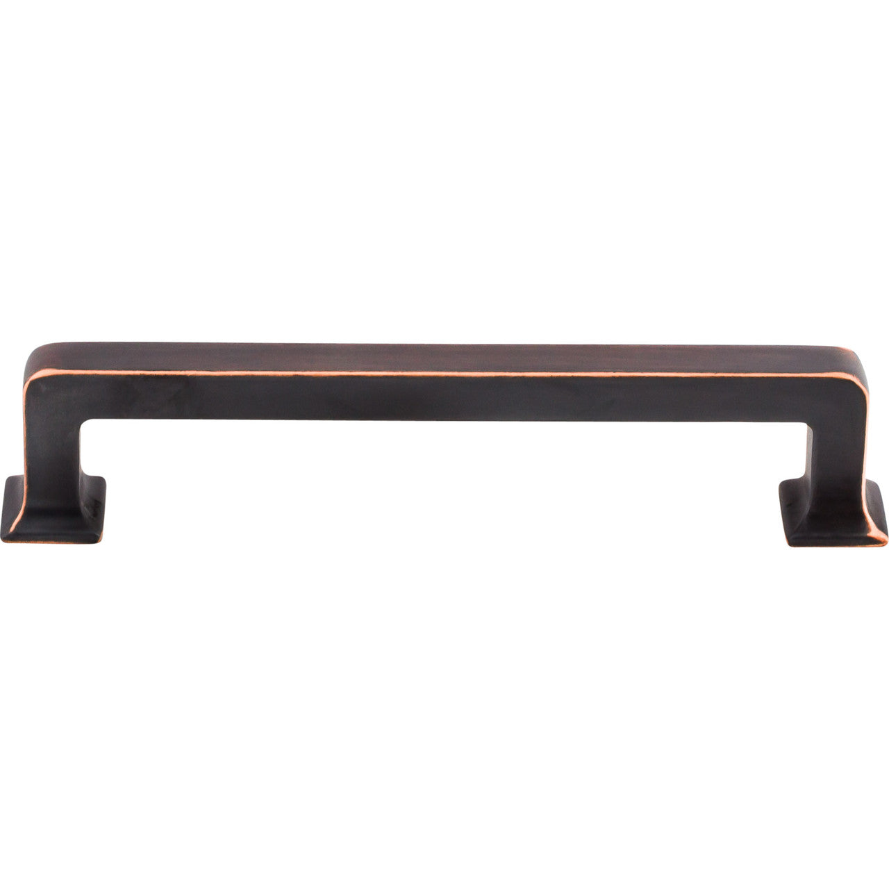 Top Knobs TK704UM: 5-1/16" cc Ascendra Rectangular Bar Cabinet Pull - Umbrio