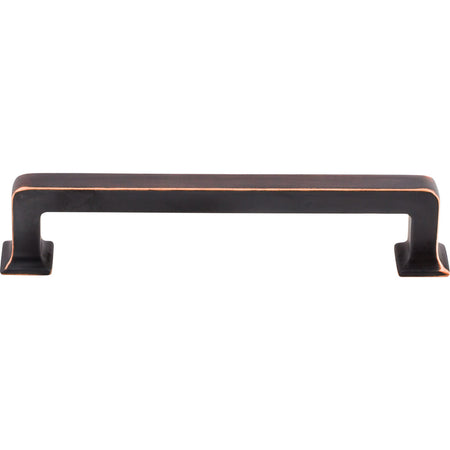 Top Knobs TK704UM: 5-1/16" cc Ascendra Rectangular Bar Cabinet Pull - Umbrio