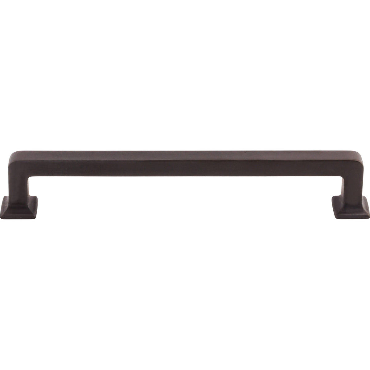 Top Knobs TK705SAB: 6-5/16" cc Ascendra Rectangular Bar Cabinet Pull - Sable