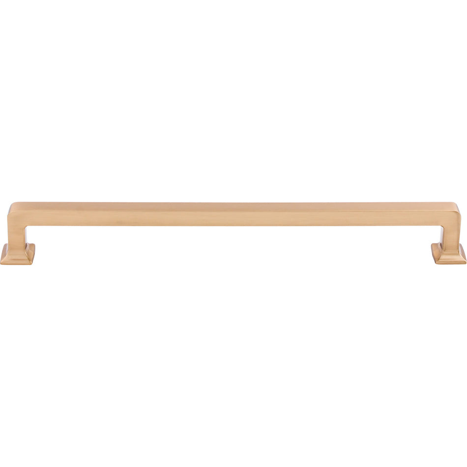 Top Knobs TK706HB: 9" cc Ascendra Rectangular Bar Cabinet Pull - Honey Bronze
