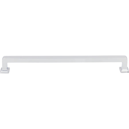 Top Knobs TK706PC: 9" cc Ascendra Rectangular Bar Cabinet Pull - Polished Chrome
