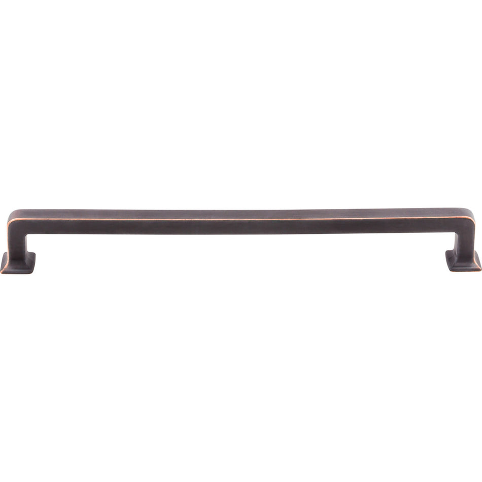 Top Knobs TK706UM: 9" cc Ascendra Rectangular Bar Cabinet Pull - Umbrio