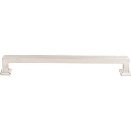Top Knobs TK709BSN: 12" cc Ascendra Rectangular Bar Appliance Pull - Brushed Satin Nickel
