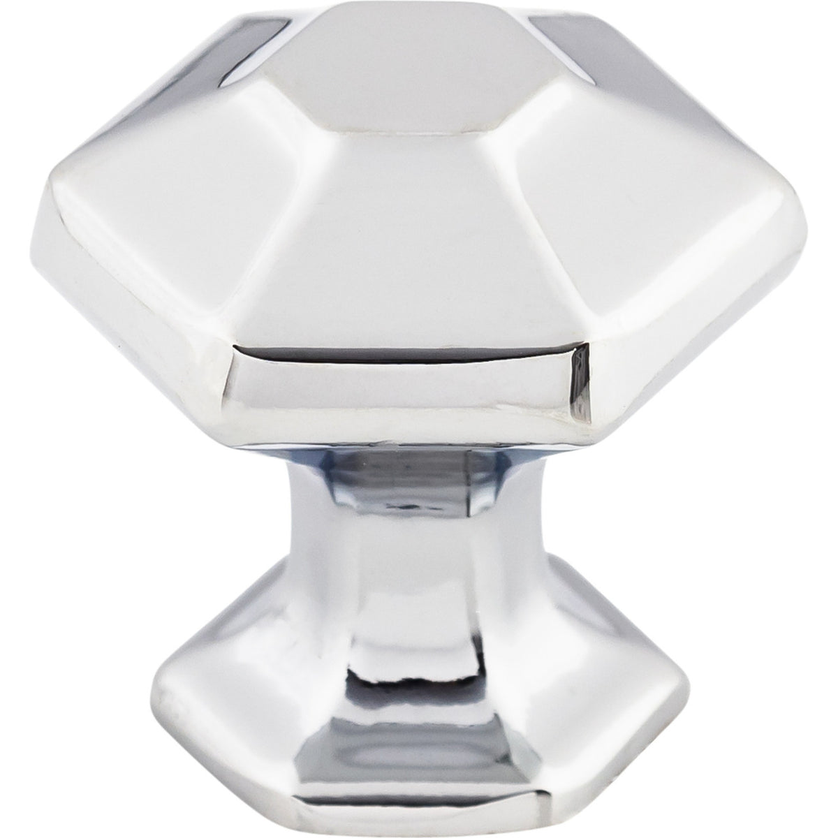 Top Knobs TK711PC: 1" Spectrum Hexagonal Cabinet Knob - Polished Chrome