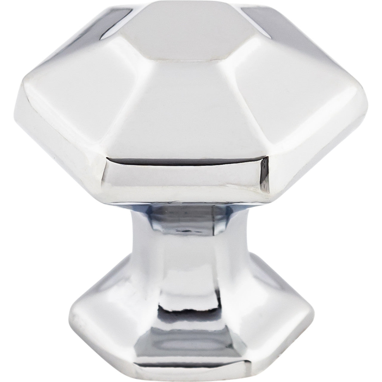 Top Knobs TK711PC: 1" Spectrum Hexagonal Cabinet Knob - Polished Chrome