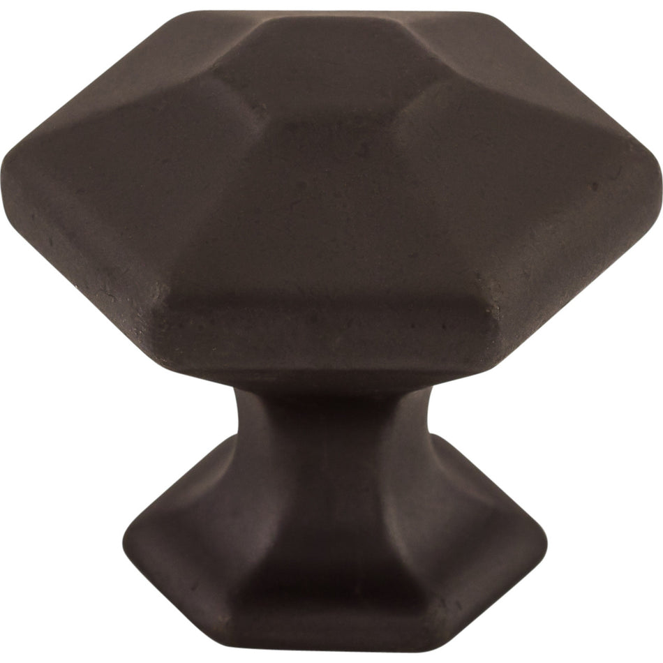 Top Knobs TK712SAB: 1-1/8" Spectrum Hexagonal Cabinet Knob - Sable