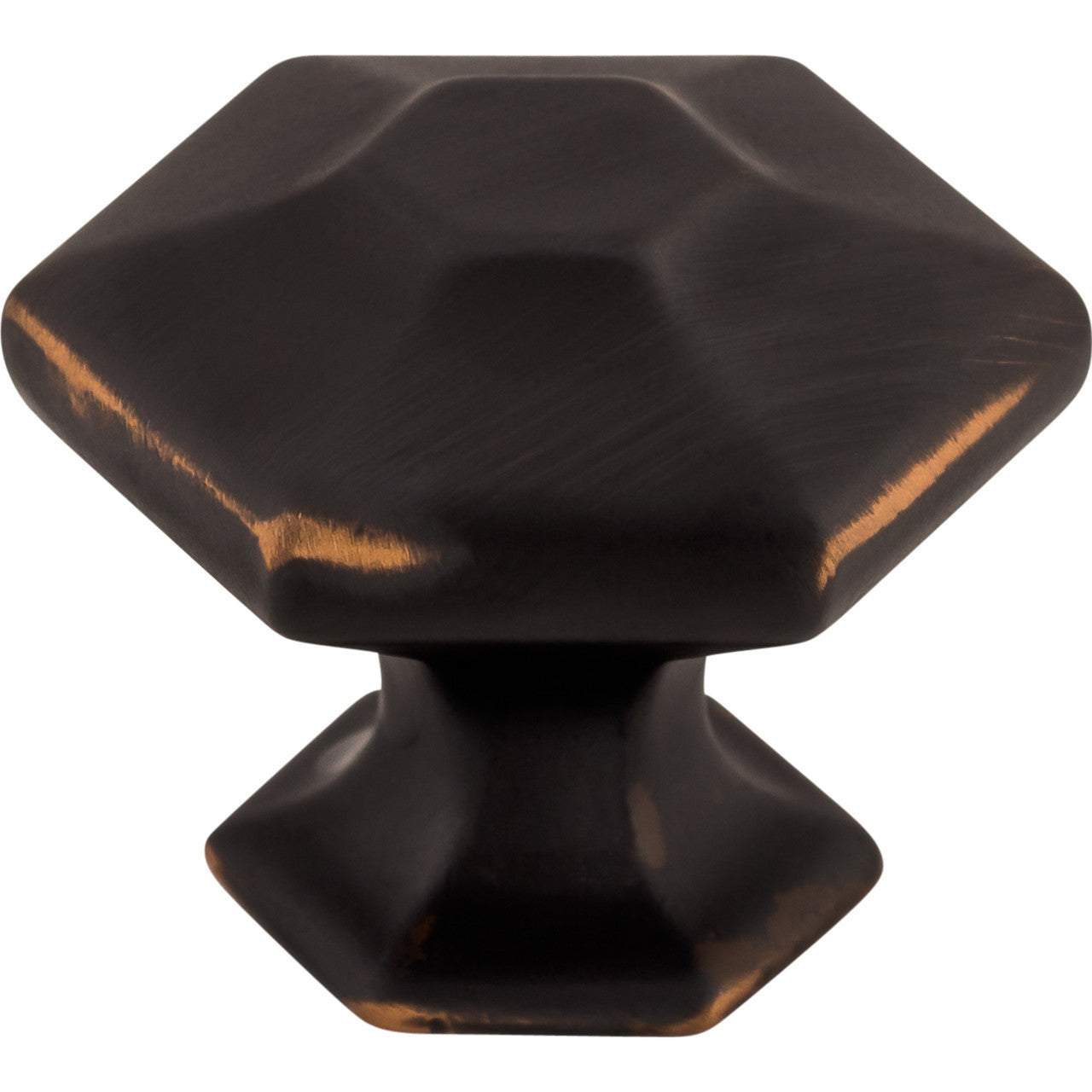 Top Knobs TK713UM: 1-1/4" Spectrum Hexagonal Cabinet Knob - Umbrio