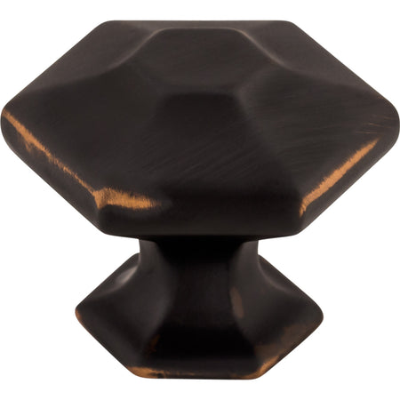 Top Knobs TK713UM: 1-1/4" Spectrum Hexagonal Cabinet Knob - Umbrio