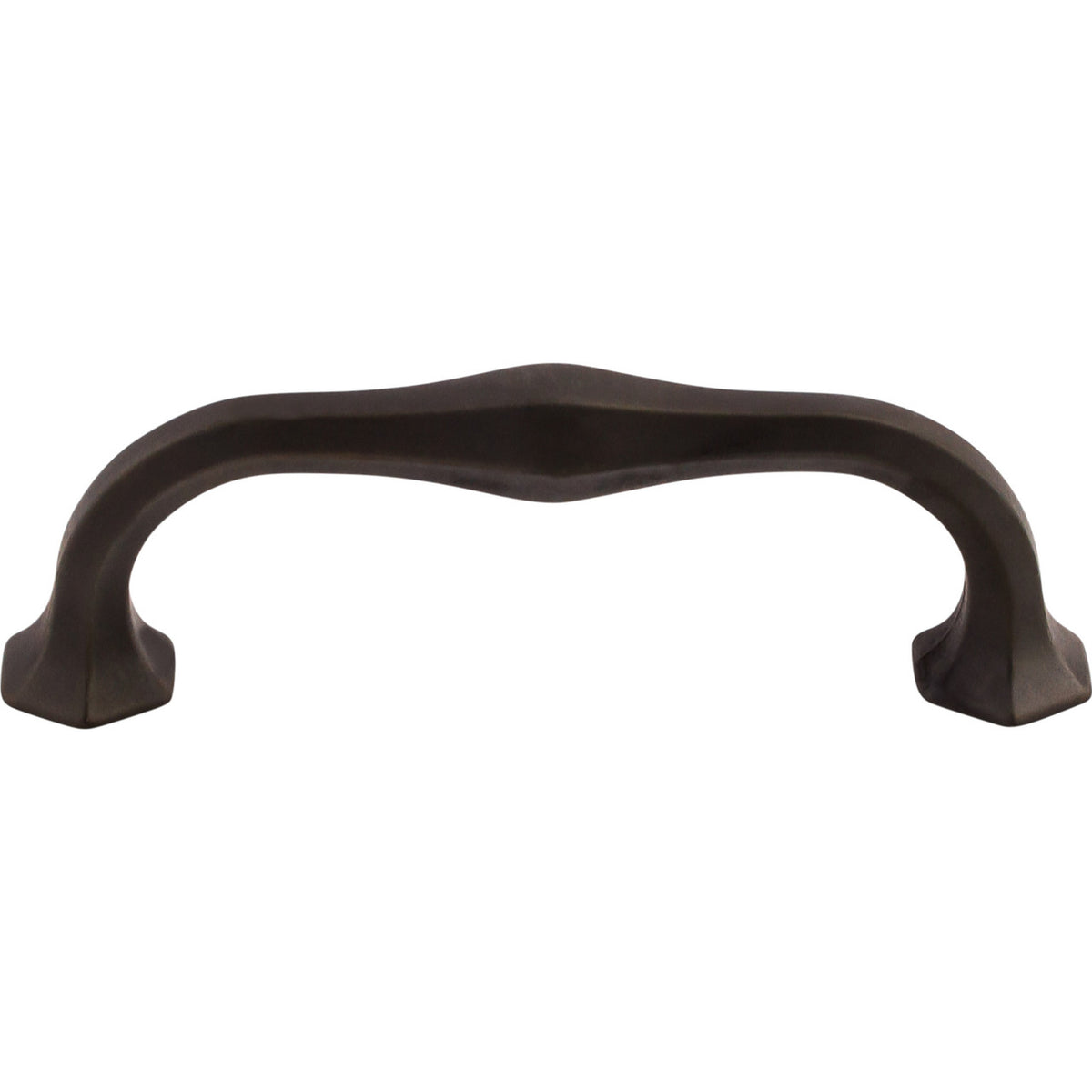 Top Knobs TK714SAB: 3-3/4" cc Spectrum D-Handle Cabinet Pull - Sable