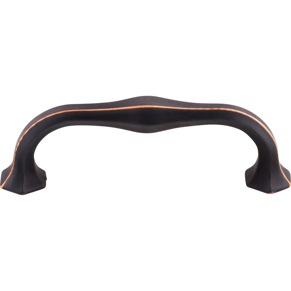 Top Knobs TK714UM: 3-3/4" cc Spectrum D-Handle Cabinet Pull - Umbrio