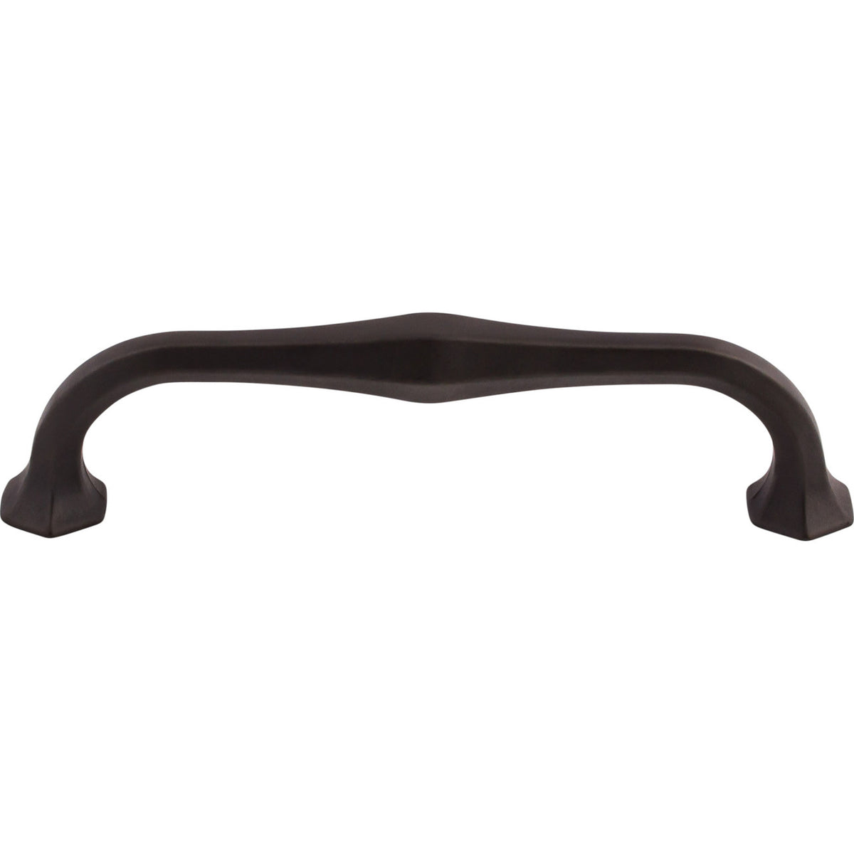 Top Knobs TK715SAB: 5-1/16" cc Spectrum D-Handle Cabinet Pull - Sable
