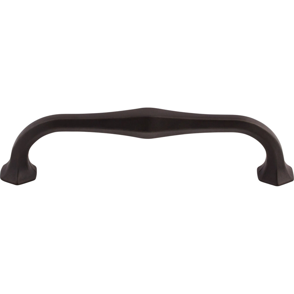 Top Knobs TK715SAB: 5-1/16" cc Spectrum D-Handle Cabinet Pull - Sable