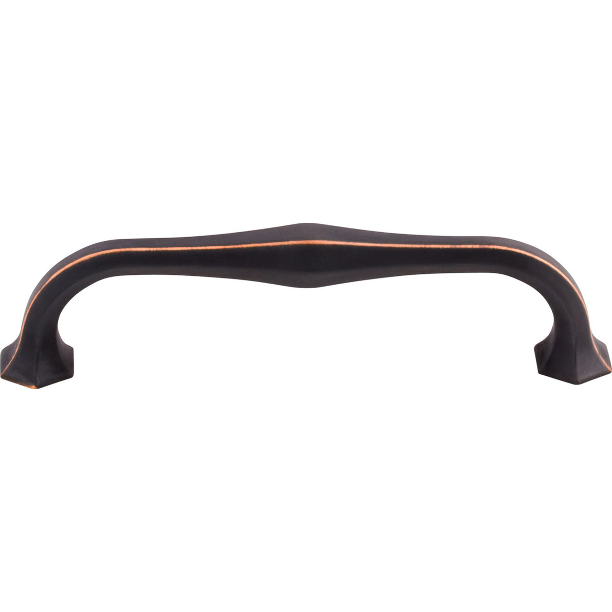 Top Knobs TK715UM: 5-1/16" cc Spectrum D-Handle Cabinet Pull - Umbrio