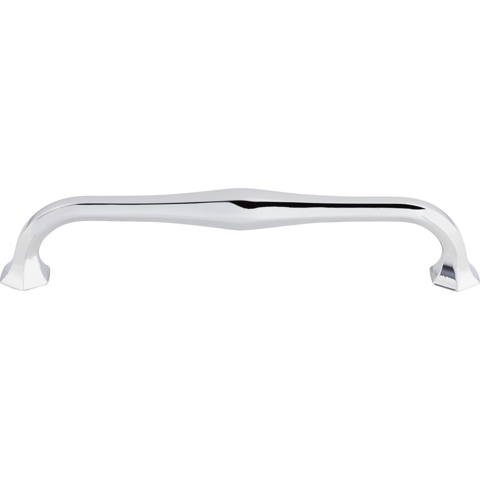 Top Knobs TK716PC: 6-5/16" cc Spectrum D-Handle Cabinet Pull - Polished Chrome