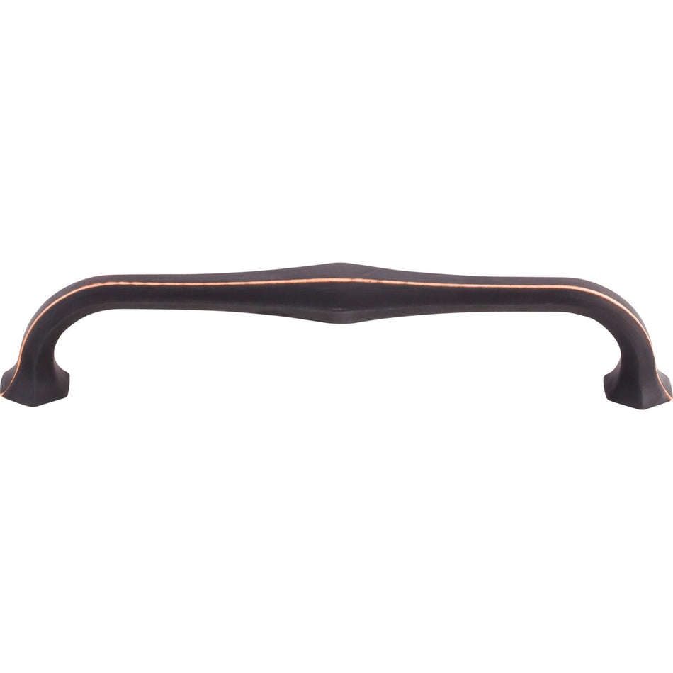 Top Knobs TK716UM: 6-5/16" cc Spectrum D-Handle Cabinet Pull - Umbrio