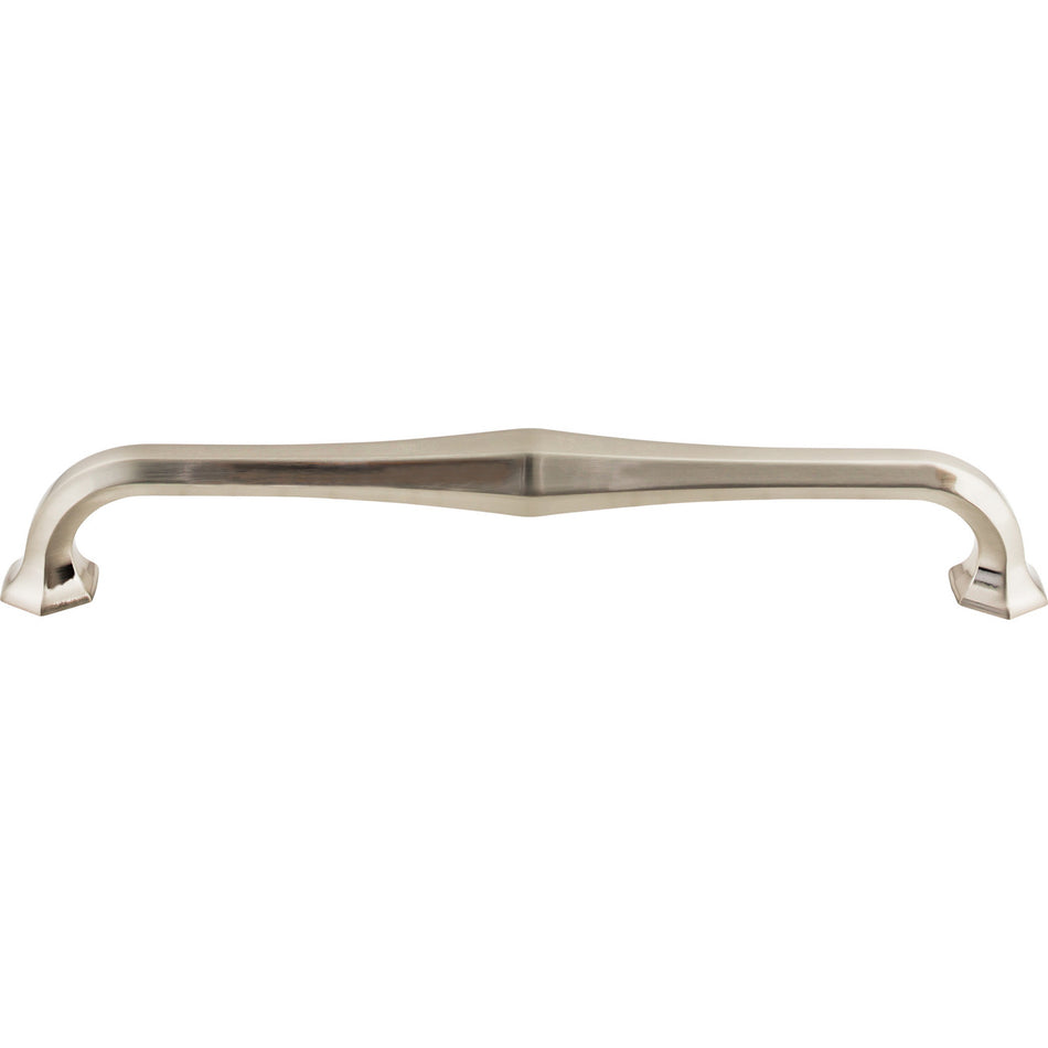 Top Knobs TK719BSN: 12" cc Spectrum D-Handle Appliance Pull - Brushed Satin Nickel