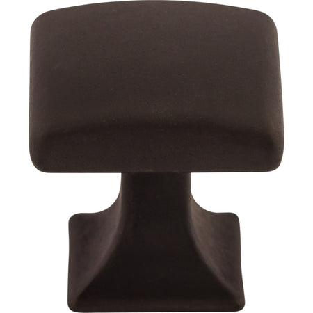 Top Knobs TK721SAB: 1-1/8" Contour Square Cabinet Knob - Sable