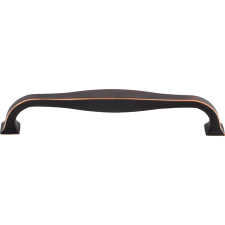 Top Knobs TK724UM: 6-5/16" cc Contour D-Handle Cabinet Pull - Umbrio
