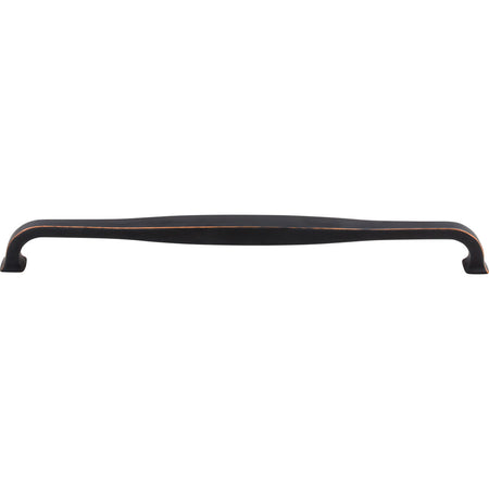 Top Knobs TK726UM: 12" cc Contour D-Handle Cabinet Pull - Umbrio