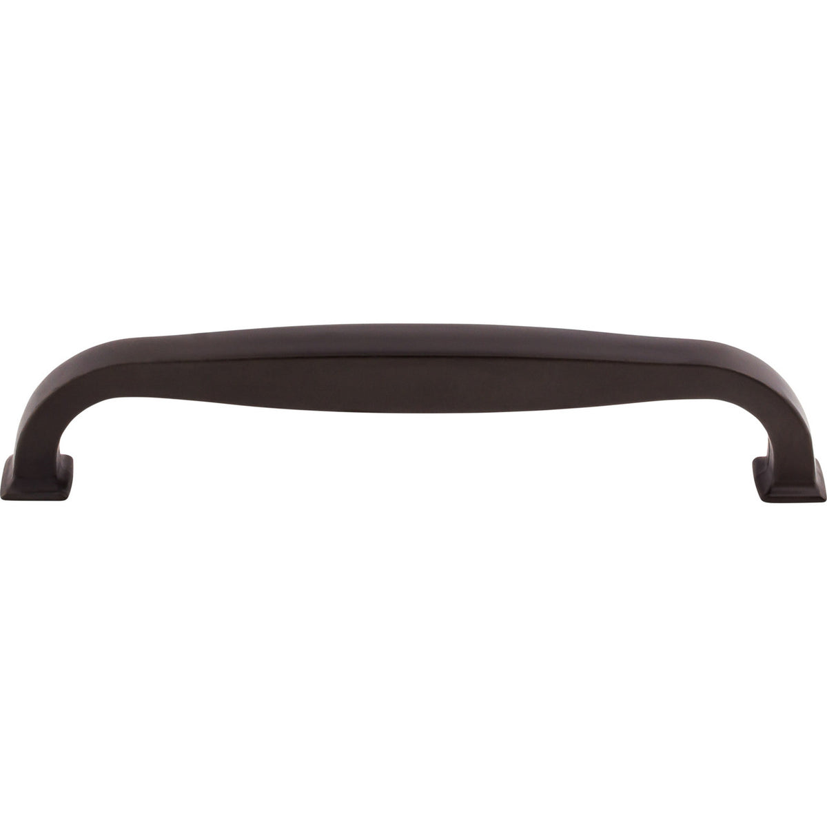 Top Knobs TK727SAB: 8" cc Contour D-Handle Appliance Pull - Sable