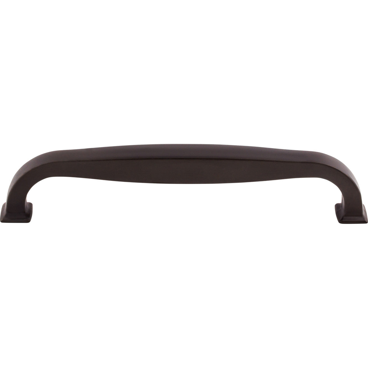 Top Knobs TK727SAB: 8" cc Contour D-Handle Appliance Pull - Sable