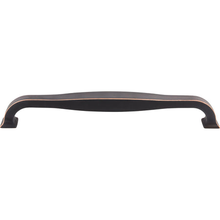 Top Knobs TK728UM: 12" cc Contour D-Handle Appliance Pull - Umbrio