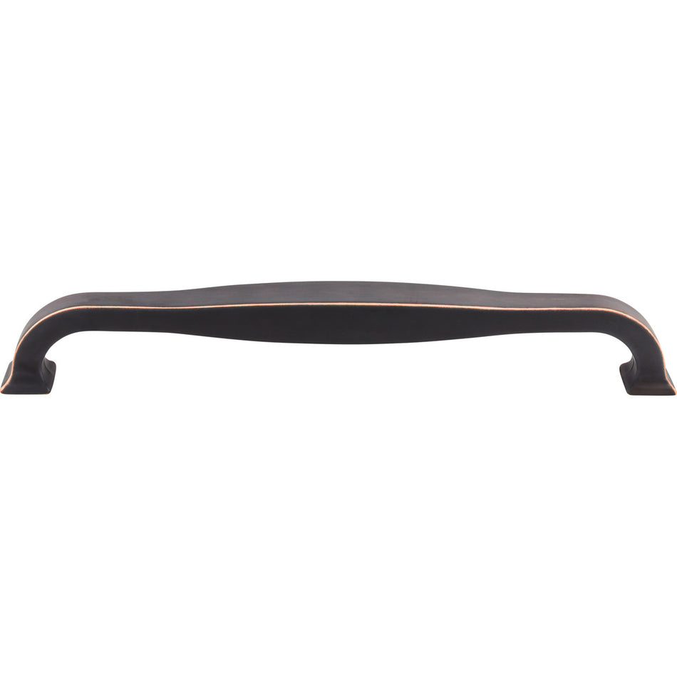Top Knobs TK728UM: 12" cc Contour D-Handle Appliance Pull - Umbrio