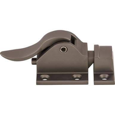 Top Knobs TK729AG: Transcend Cabinet Latch - Ash Gray