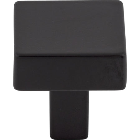Top Knobs TK740BLK: 1-1/16" Channing Round Cabinet Knob - Flat Black