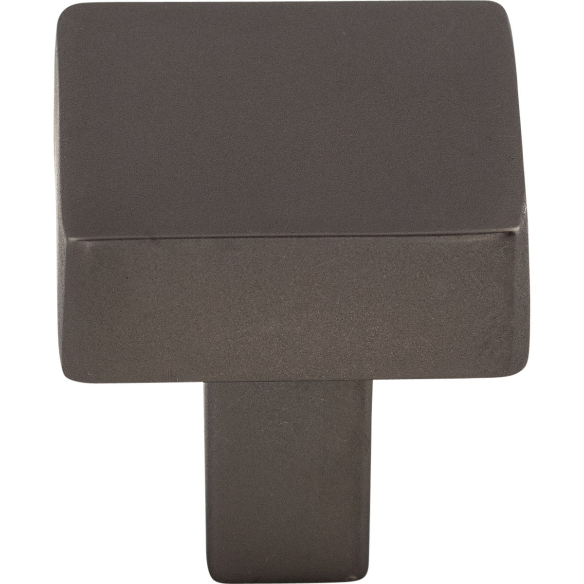 Top Knobs TK741AG: Channing Rectangle Backplate - Ash Gray