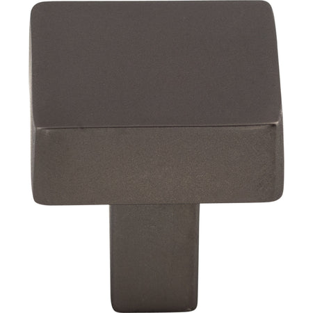 Top Knobs TK741AG: Channing Rectangle Backplate - Ash Gray