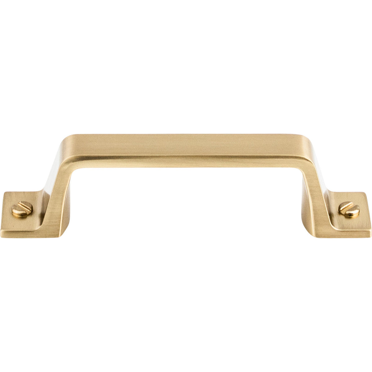 Top Knobs TK742HB: 3" cc Channing Flat Bar Cabinet Pull - Honey Bronze