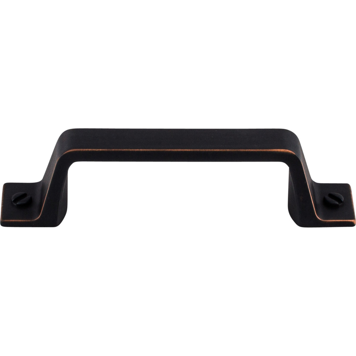 Top Knobs TK742UM: 3" cc Channing Flat Bar Cabinet Pull - Umbrio