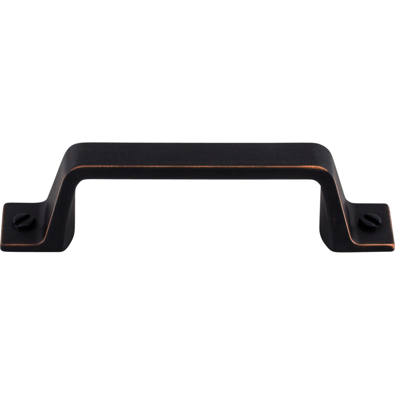 Top Knobs TK742UM: 3" cc Channing Flat Bar Cabinet Pull - Umbrio