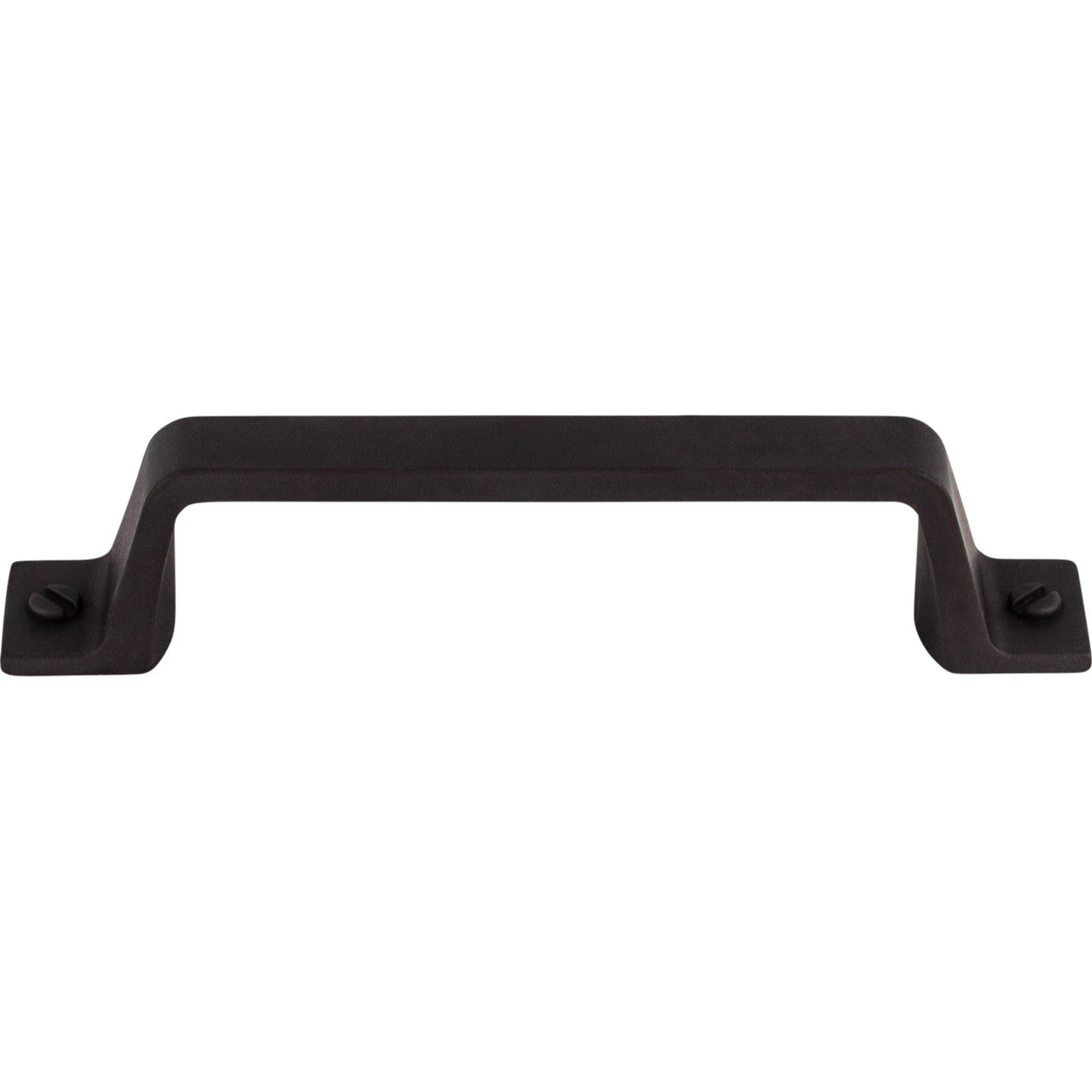 Top Knobs TK743SAB: 3-3/4" cc Channing Flat Bar Cabinet Pull - Sable