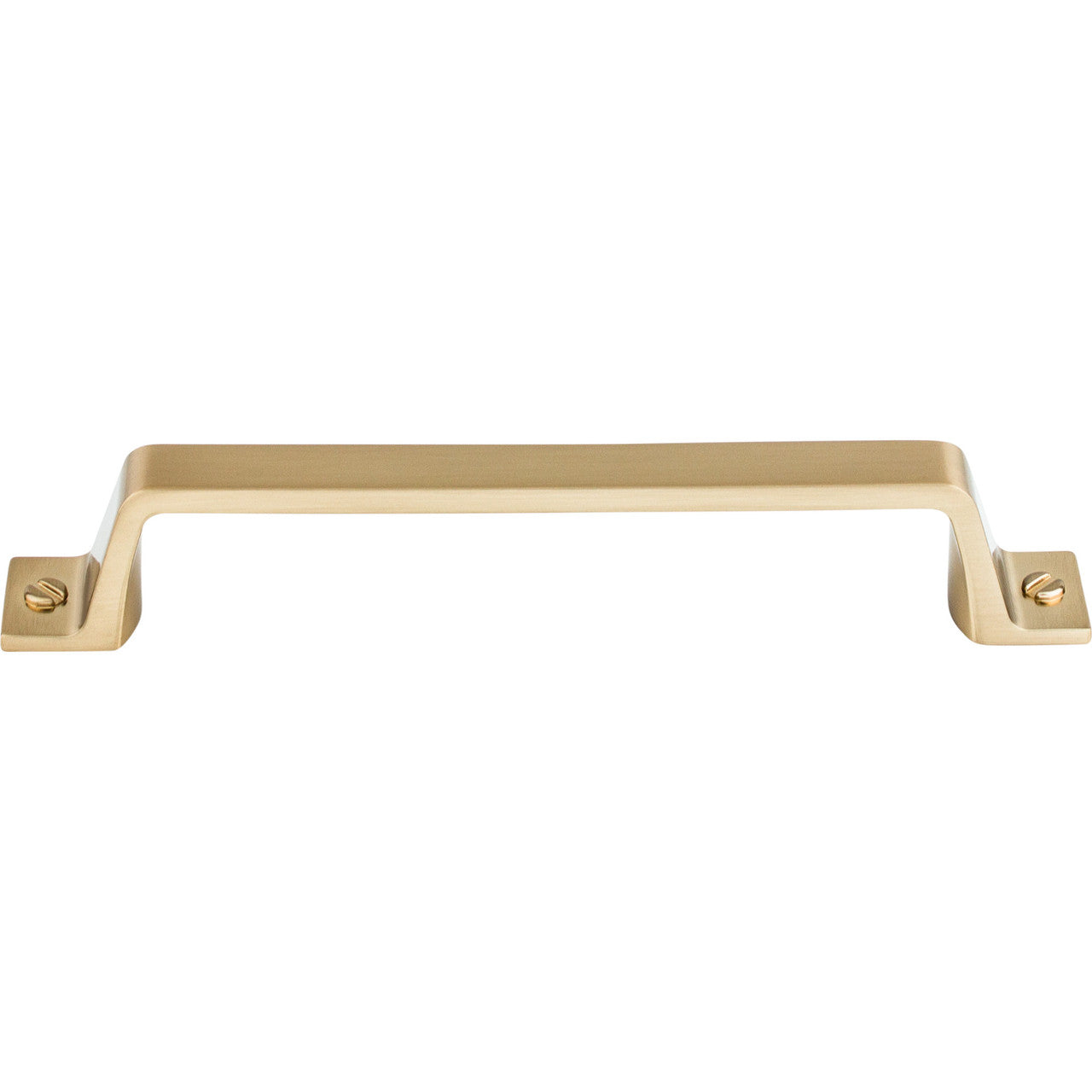 Top Knobs TK744HB: 5-1/16" cc Channing Flat Bar Cabinet Pull - Honey Bronze