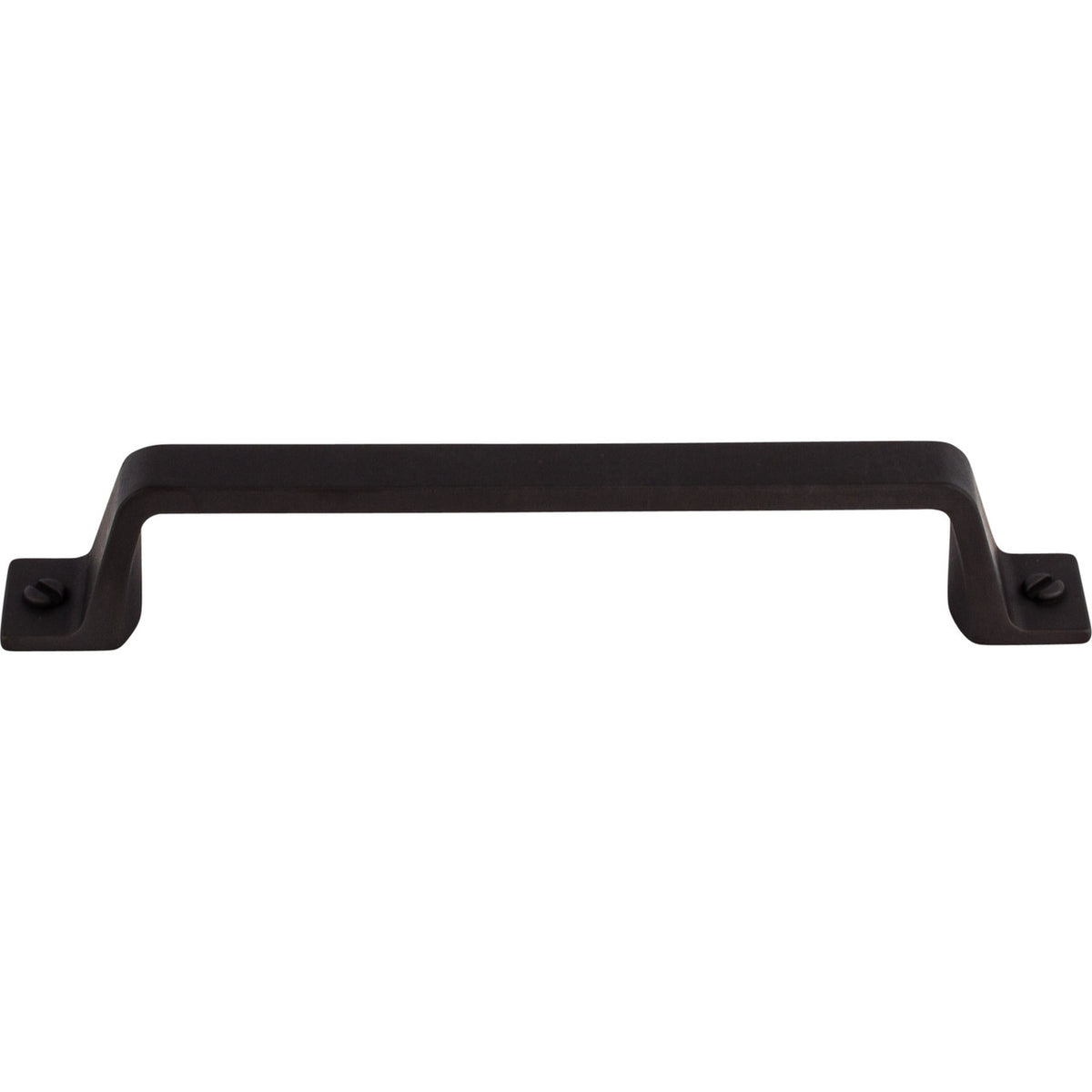 Top Knobs TK744SAB: 5-1/16" cc Channing Flat Bar Cabinet Pull - Sable