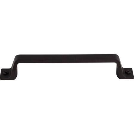 Top Knobs TK744SAB: 5-1/16" cc Channing Flat Bar Cabinet Pull - Sable