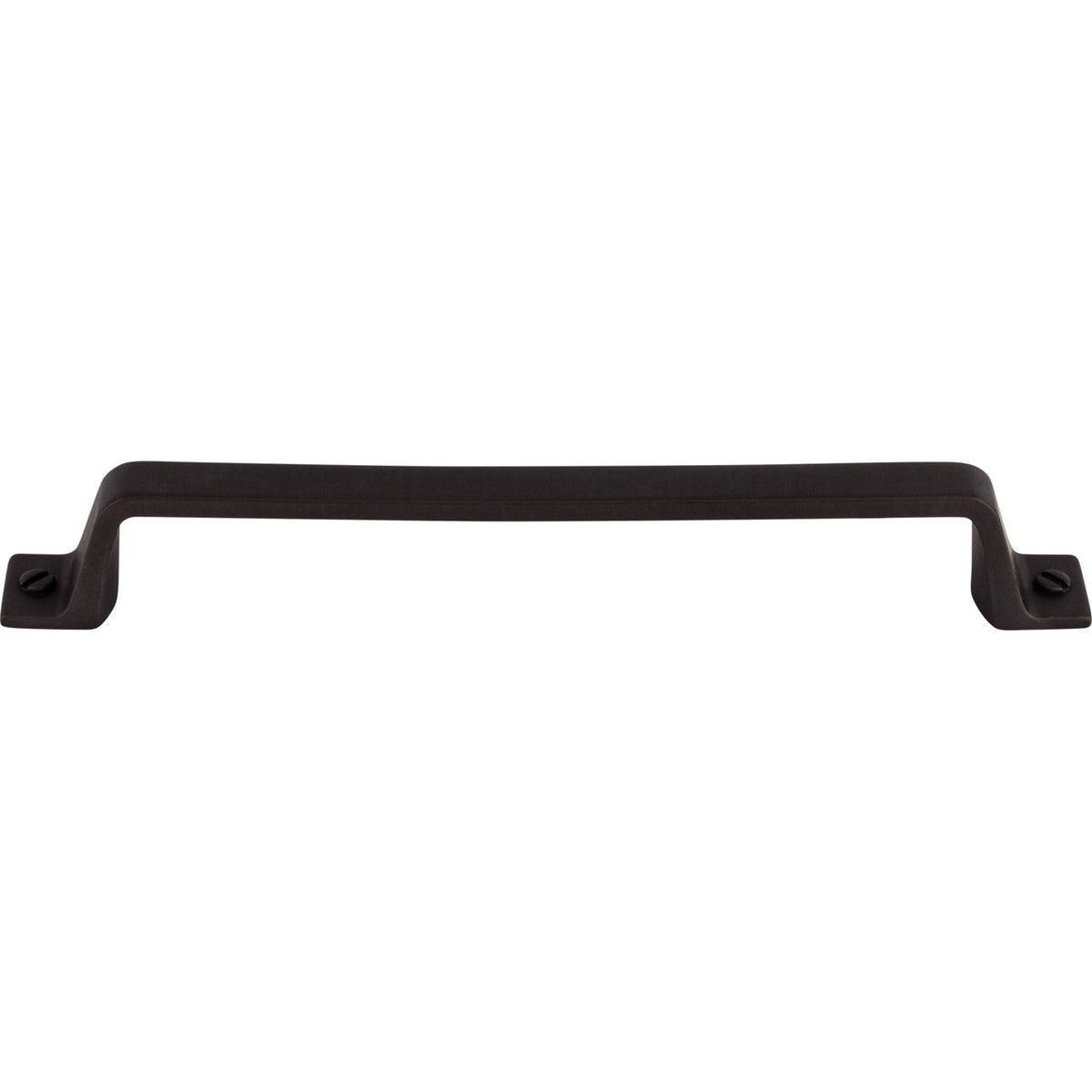 Top Knobs TK745SAB: 6-5/16" cc Channing Flat Bar Cabinet Pull - Sable