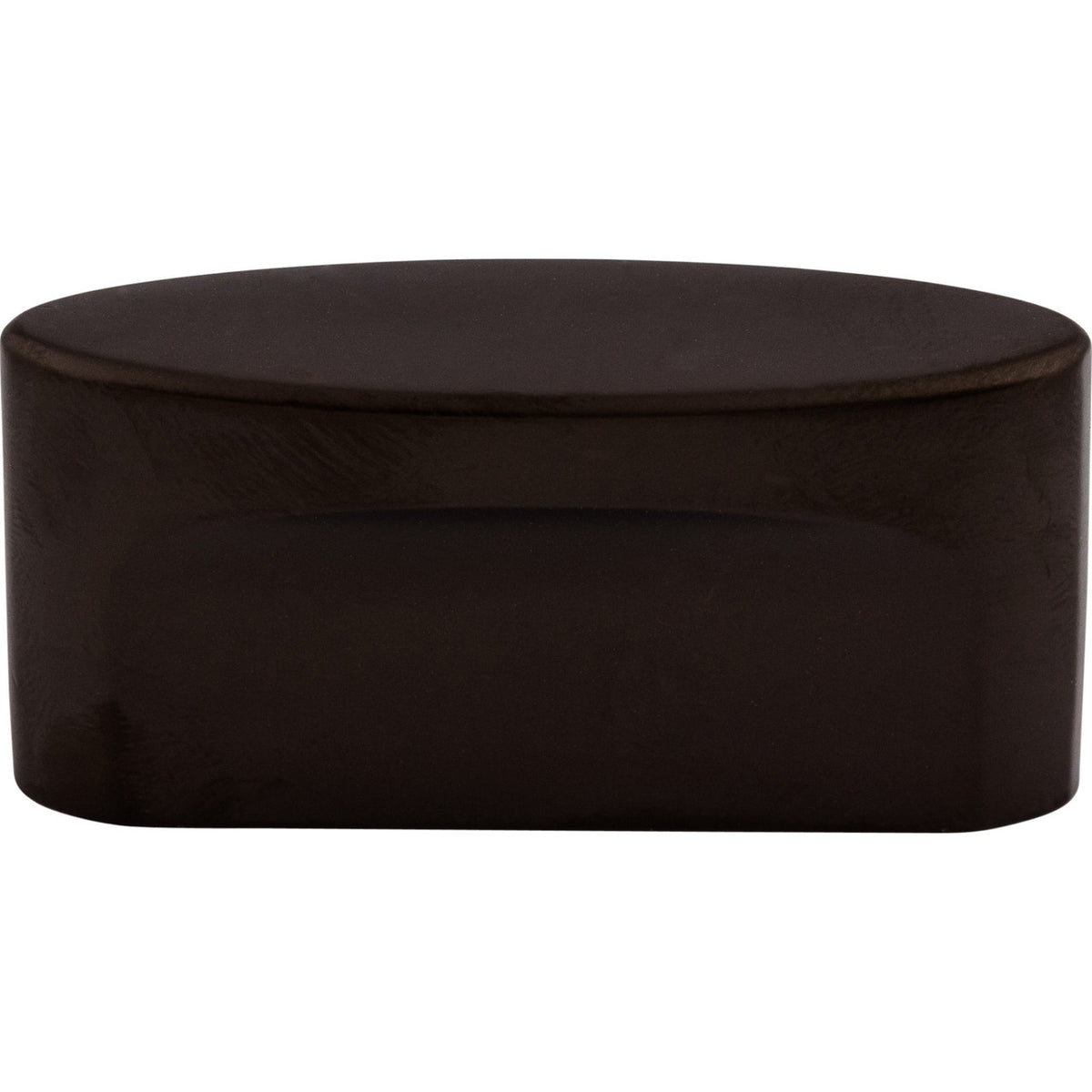 Top Knobs TK74ORB: 1-1/2" cc Sanctuary Oval Slot Cabinet Knob - Oil Rubbed Bronze